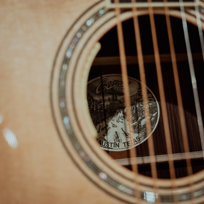 Collings D41 (D3) 42 Style Dreadnought Acoustic, 41 Style Purfling, MOM Inlay, Torch Headstock Inlay, LR Baggs Anthem w/Case