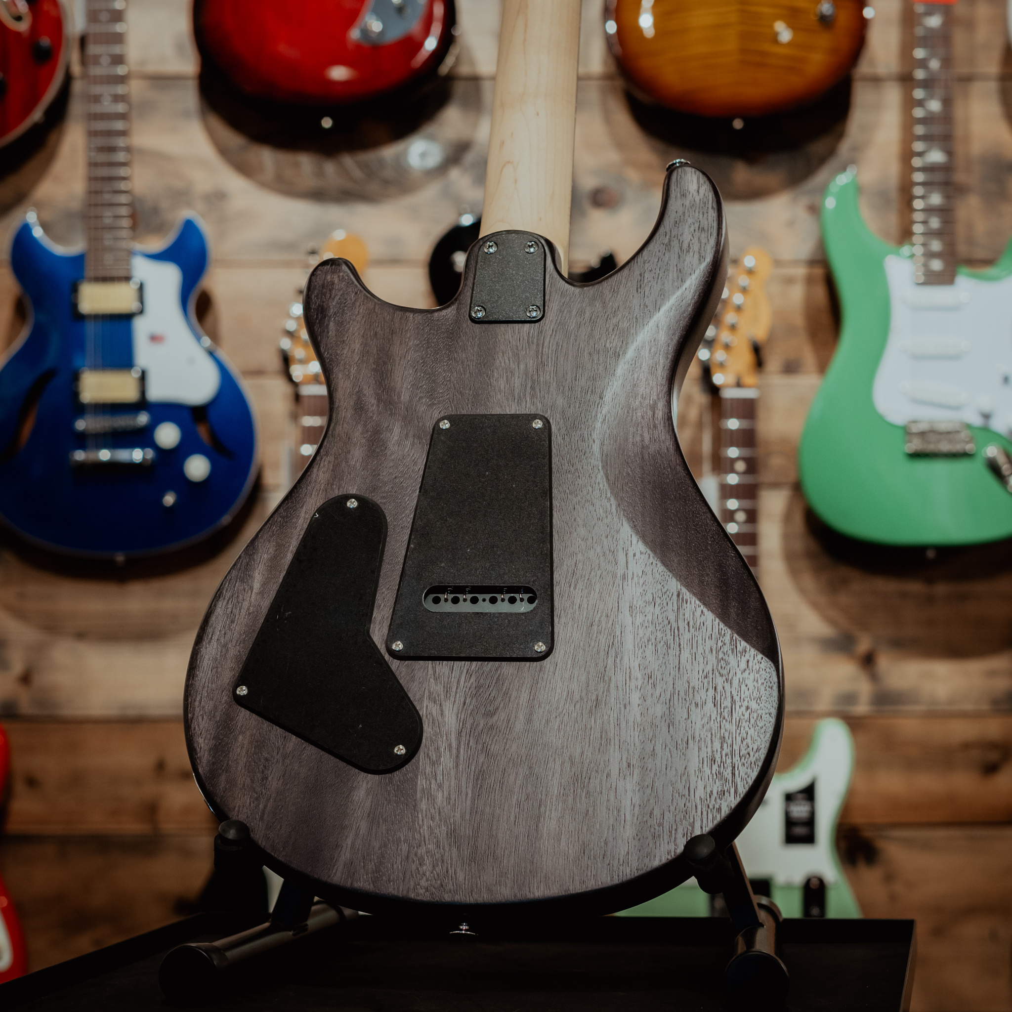 PRS SE CE 24 Standard Satin Electric Guitar, Charcoal