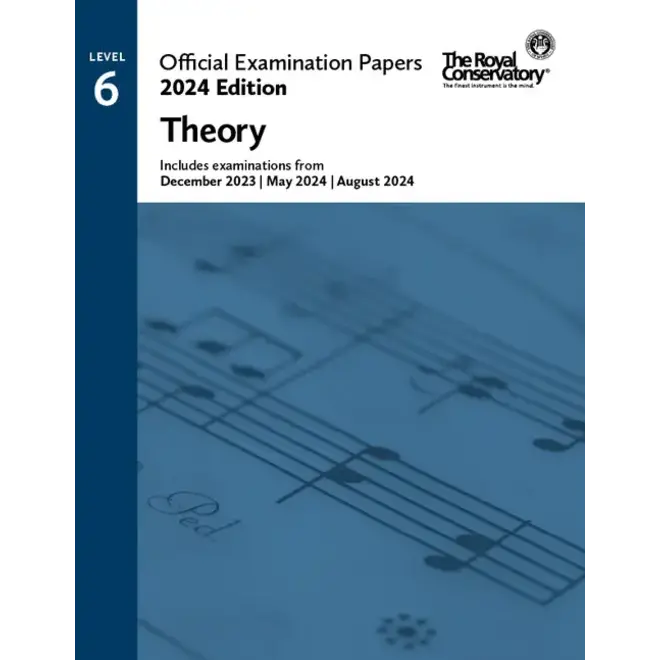 RCM 2024 Examination Papers, Level 6 Theory