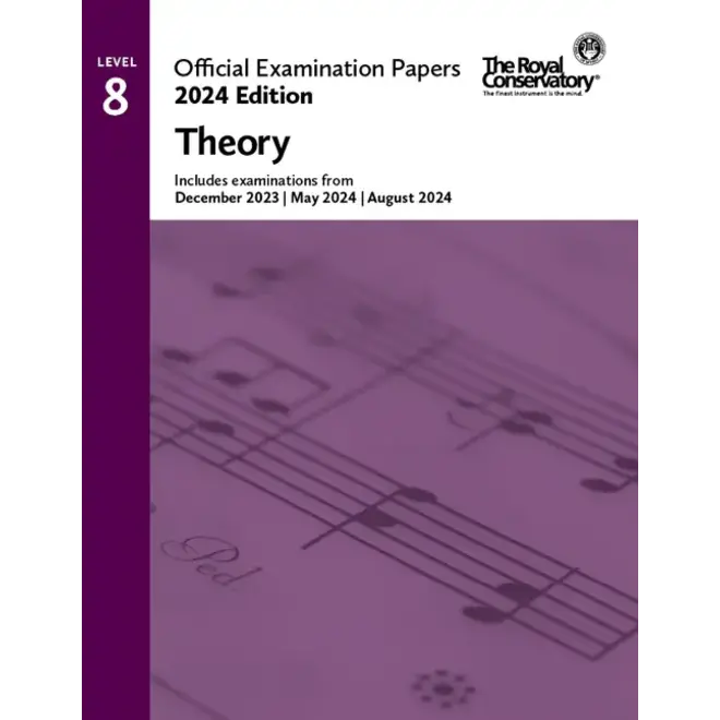 RCM 2024 Examination Papers, Level 8 Theory