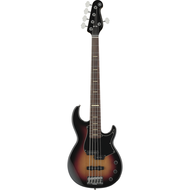 Yamaha BBP35II BB Pro Series Bass Guitar, 5-String, Vintage Sunburst, w/Hardshell Case