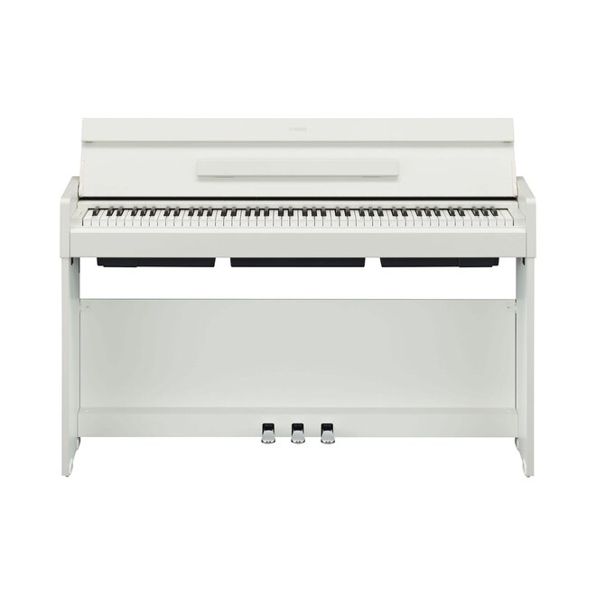 Yamaha Arius YDP-S35 Slim Series Digital Piano w/GHS Keyboard, White, w/Bench