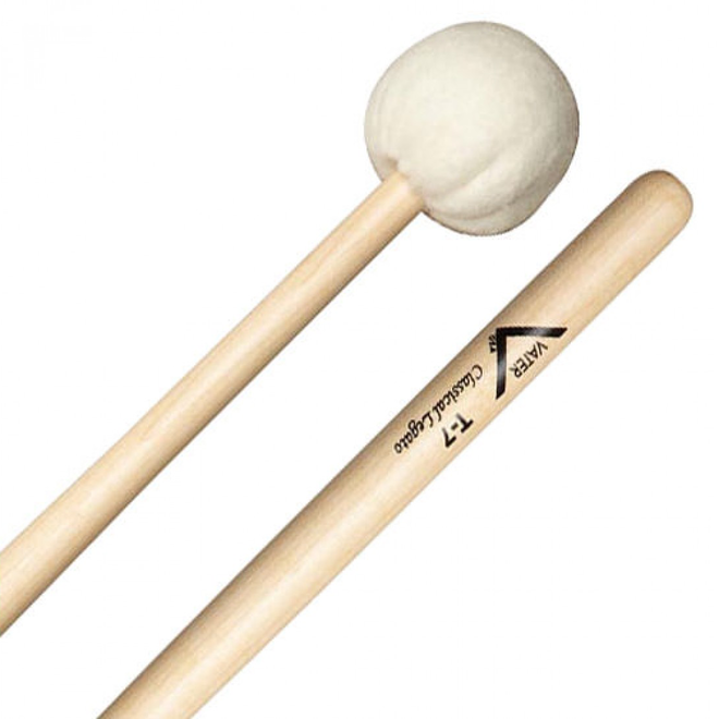 Vater T7 Soft Timpani, Drumset & Cymbal Mallets, Pair