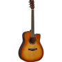 Yamaha TAG3 C TransAcoustic Dreadnought Cutaway Acoustic-Electric Guitar w/Built-In Looper & Effects, Sand Burst, w/Hard Bag