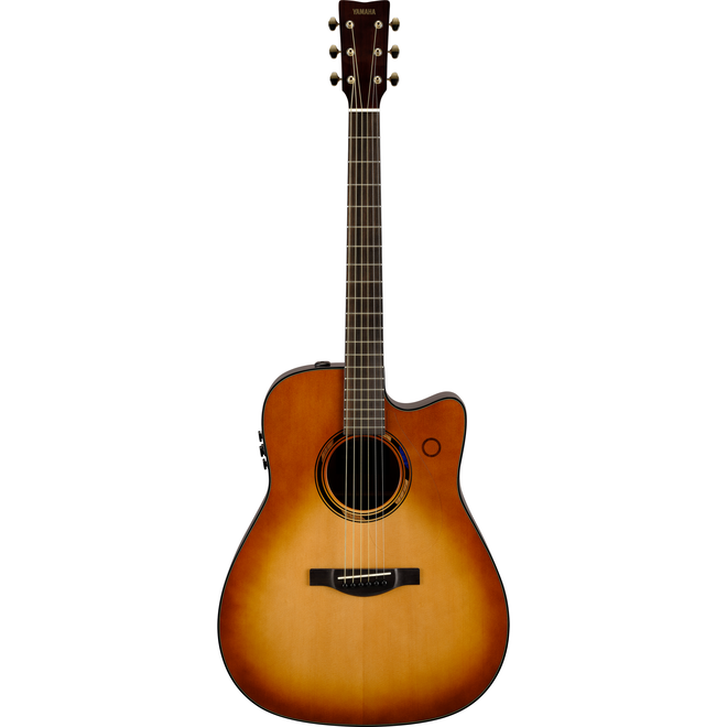 Yamaha TAG3 C TransAcoustic Dreadnought Cutaway Acoustic-Electric Guitar w/Built-In Looper & Effects, Sand Burst, w/Hard Bag