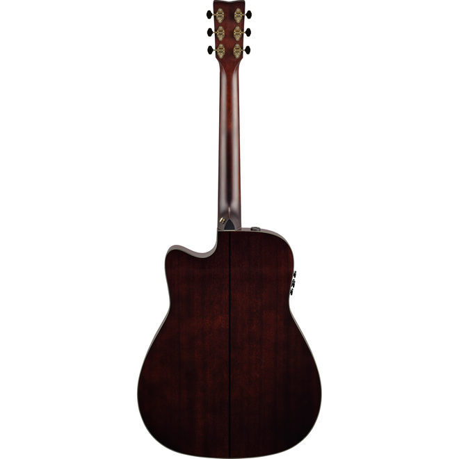 Yamaha TAG3 C TransAcoustic Dreadnought Cutaway Acoustic-Electric Guitar w/Built-In Looper & Effects, Natural, w/Hard Bag