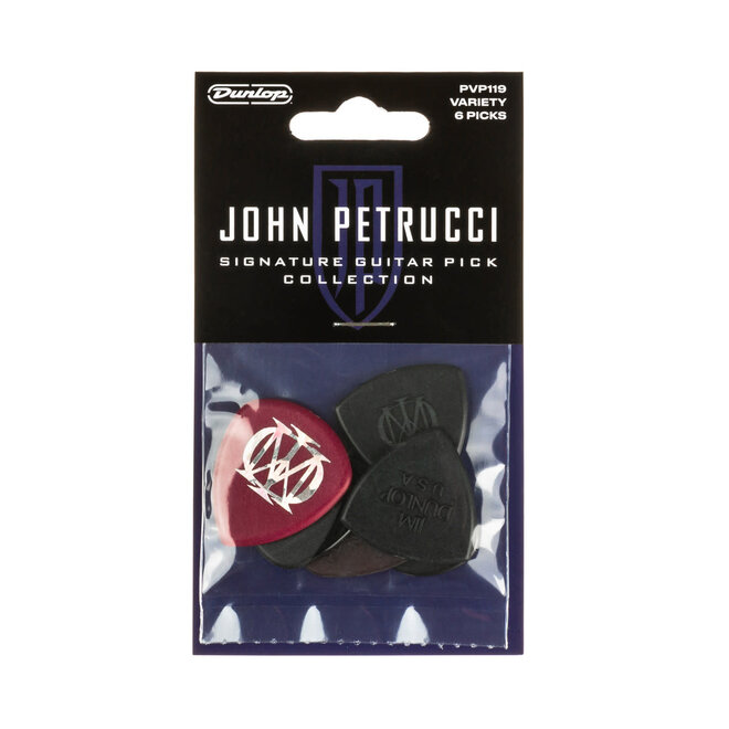 Jim Dunlop John Petrucci Signature Variety Guitar Pick Pack (6 Pack)