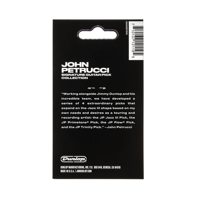 Jim Dunlop John Petrucci Signature Variety Guitar Pick Pack (6 Pack)