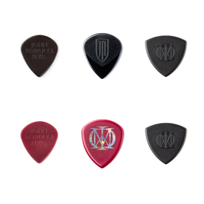 Jim Dunlop John Petrucci Signature Variety Guitar Pick Pack (6 Pack)