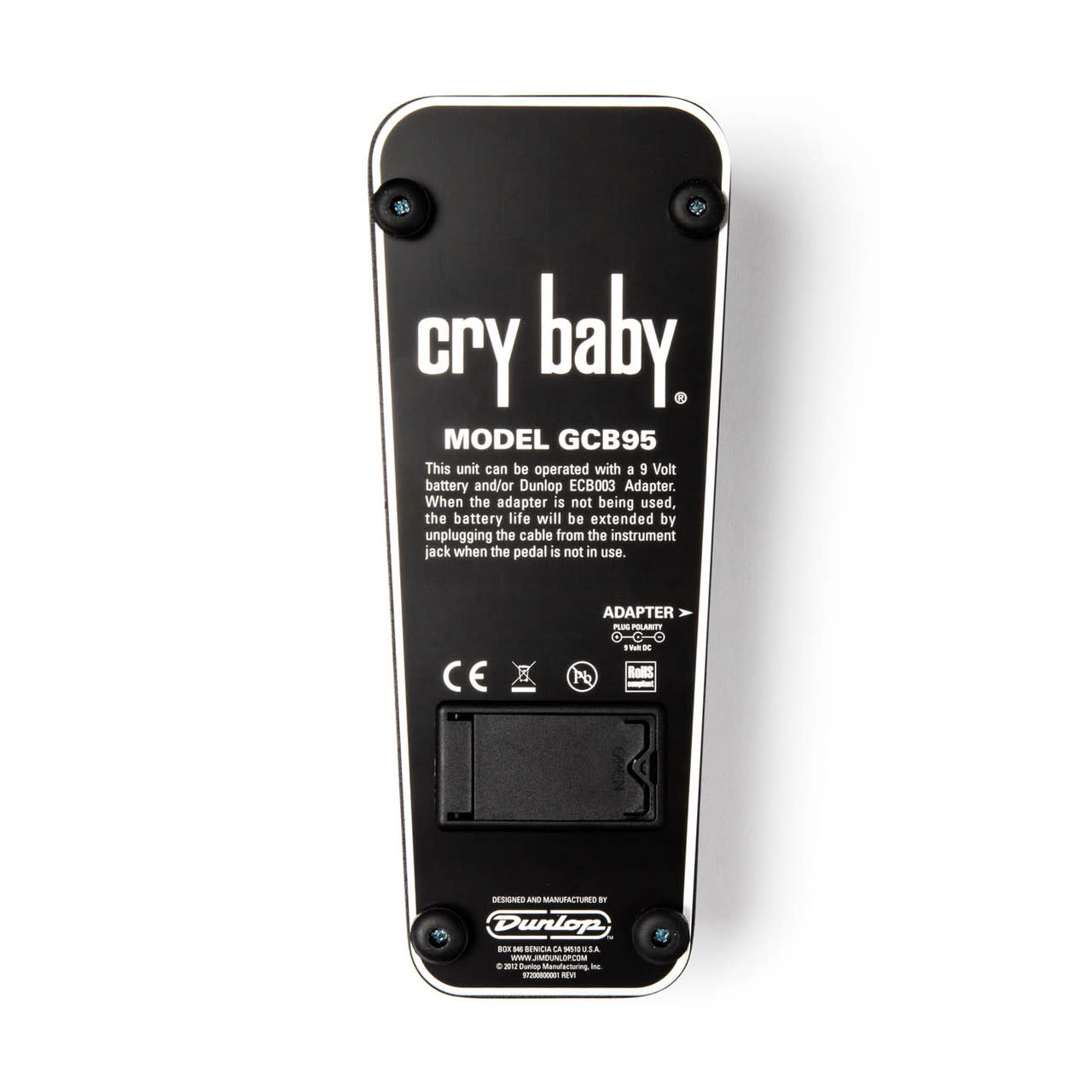 最新の激安 Wah Standard Baby Cry GCB95 Dunlop Jim Pedal Janzen - ギター