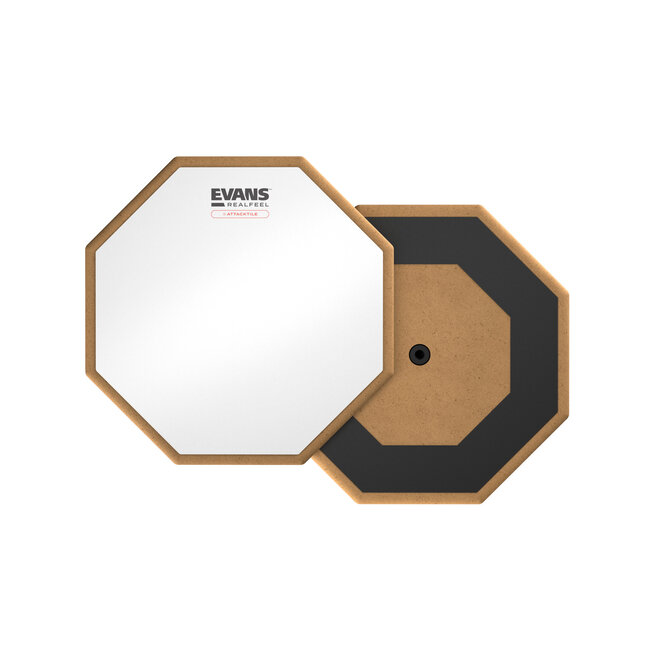 EVANS RealFeel Attacktile Practice Drum Pad, 10"