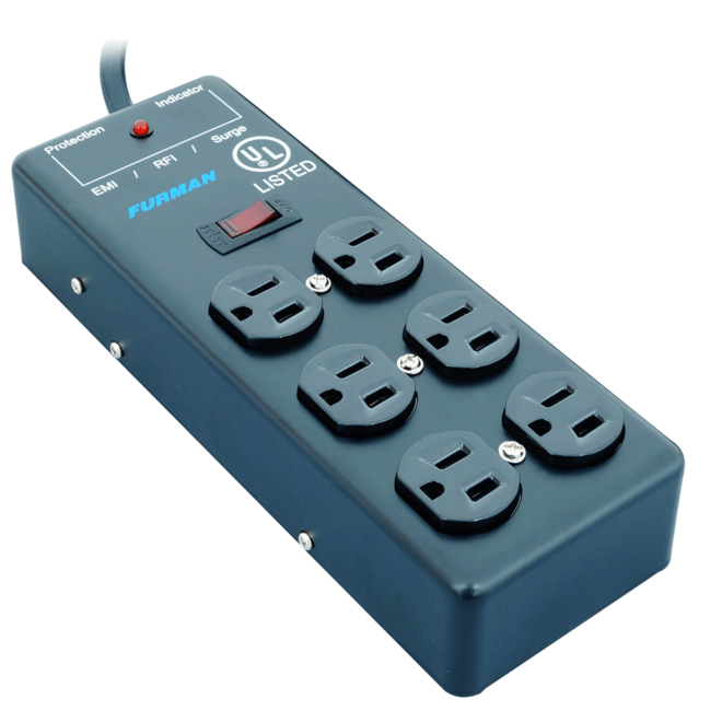 Furman SS-6B Surge Suppressor, 6-Outlets