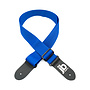 Perri’s 2” Nylon Guitar Strap w/JB Logo, Blue