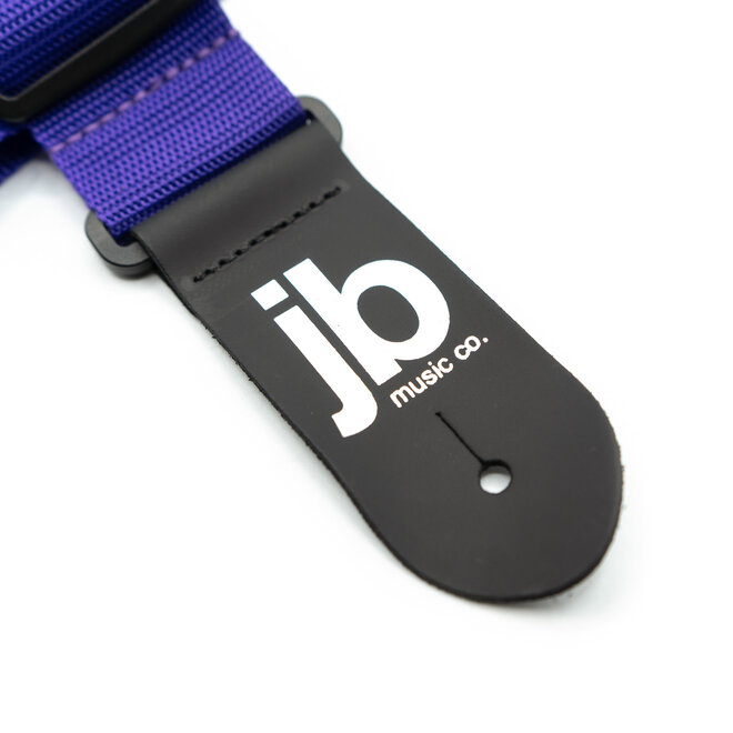 Perri’s 2” Nylon Guitar Strap w/JB Logo, Purple