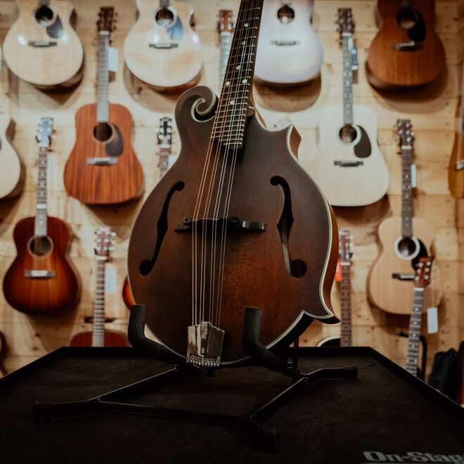 Eastman MD315 F-Style Mandolin, Solid Spruce/Maple, Classic Satin Finish, w/Gigbag