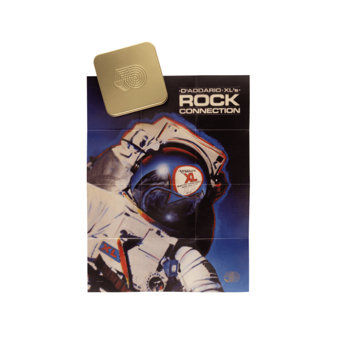 D'Addario 50th Anniversary Gold String Tins