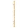 Yamaha YRS-24BCA Soprano Recorder, Key of C, Baroque