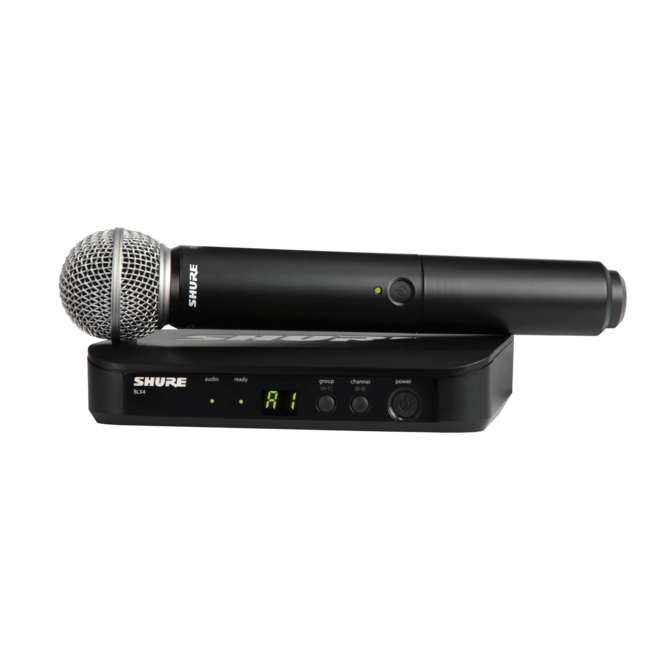 Shure BLX24/SM58 Wireless Vocal System w/SM58 (Freq: H10)
