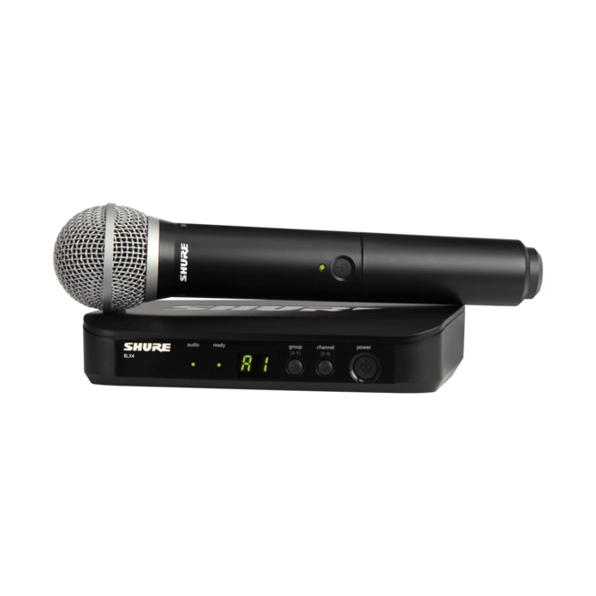 Shure BLX24/PG58 Wireless Vocal System w/PG58 (Freq: H10)