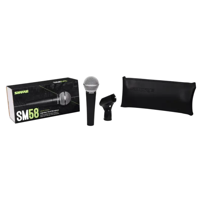 Shure SM58 Cardioid Dynamic Vocal Microphone