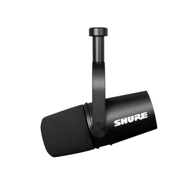 Shure MV7X XLR Podcast Microphone, Black