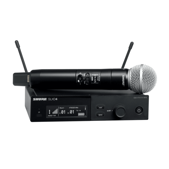 Shure SLXD24/SM58 Wireless Vocal System w/SM58 (G58)