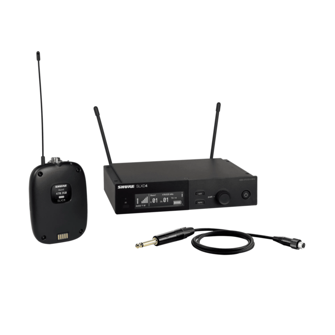 Shure SLXD14 Wireless System w/SLXD1 Bodypack Transmitter (G58)