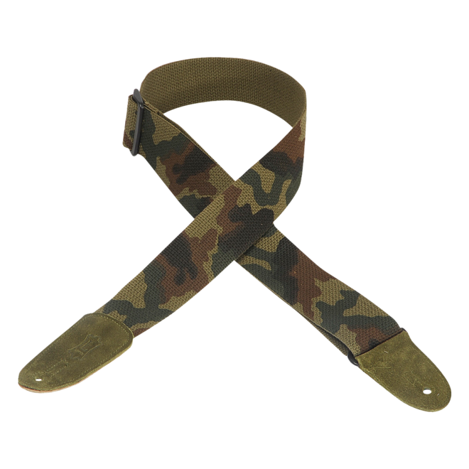 Levy's 2" Cotton Guitar Strap, Camo