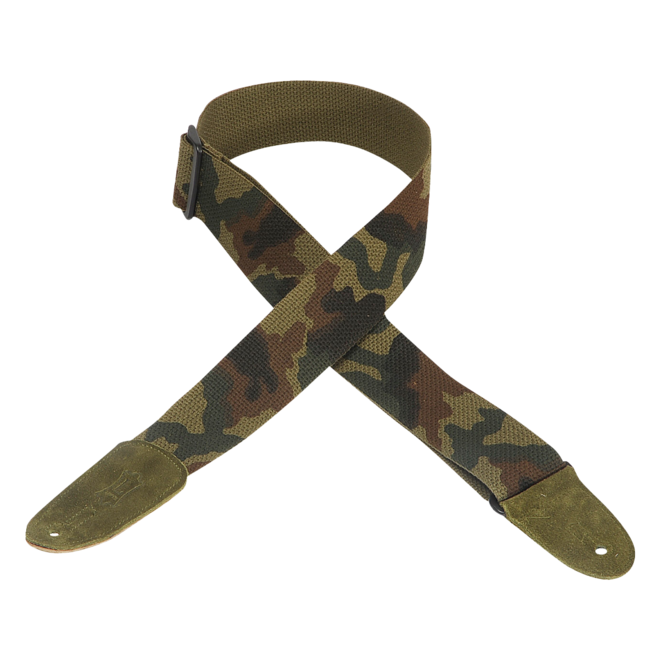 Levy's 2" Cotton Guitar Strap, Camo
