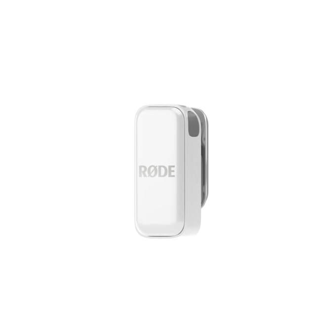RODE Wireless Micro Ultra-Compact Wireless Microphone System, USB-C, White