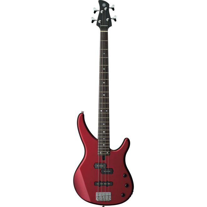 Yamaha TRBX174 TRBX 170 Series Bass Guitar, 4-String, Red Metallic