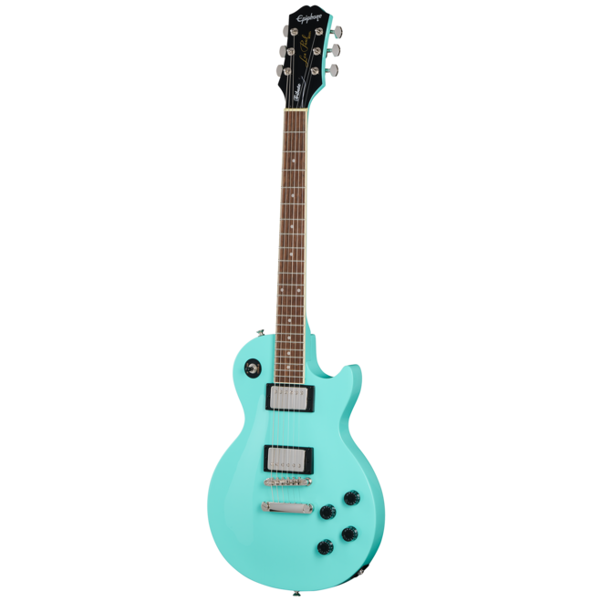 Epiphone Les Paul Tribute E1 Electric Guitar, Aqua