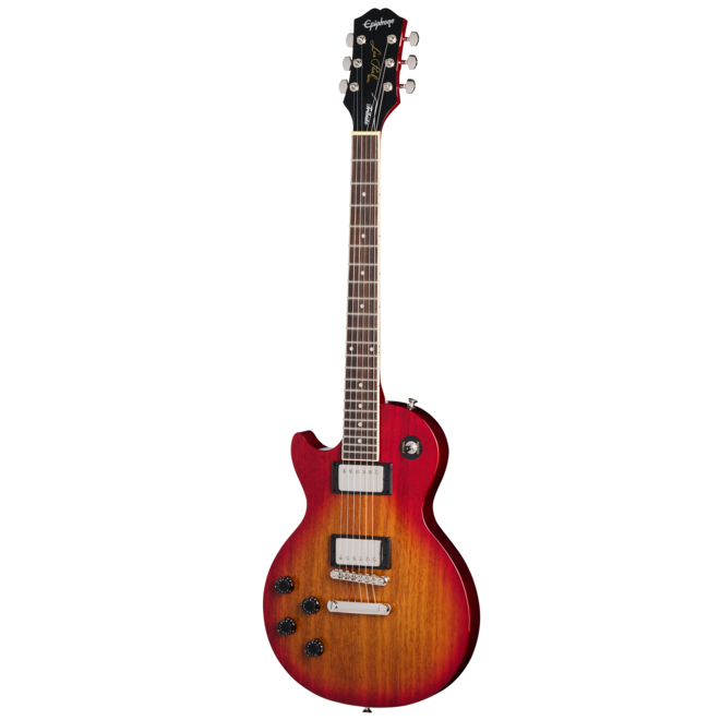Epiphone Les Paul Tribute E1 Left-Hand Electric Guitar, Heritage Cherry Sunburst