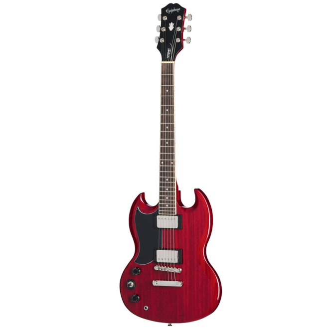 Epiphone SG Tribute E1 Left-Hand Electric Guitar, Cherry