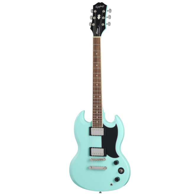 Epiphone SG Tribute E1 Electric Guitar, Aqua