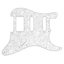 Stratocaster Pickguard, 11 Hole, HSS, 4 Ply, White Pearloid