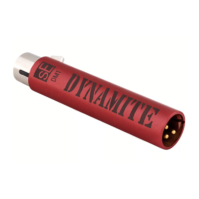 sE Electronics DM1 Dynamite Active Inline Preamp for Passive Dynamic & Ribbon Mics