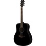 Yamaha FG800J Dreadnought Acoustic Guitar, Black