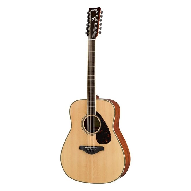 Yamaha FG820 12-String Dreadnought Acoustic Guitar, Natural