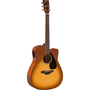 Yamaha FGX800C Dreadnought Cutaway Acoustic-Electric Guitar, Sand Burst