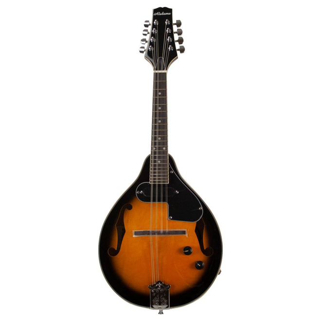 Alabama ALM15E A-Style Mandolin, Tobacco Sunburst, w/Pickup