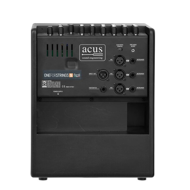 Acus One ForStrings 5 Ferdi 70W Acoustic Amplifier, Black Wood