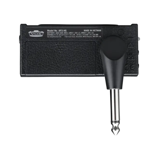 Vox amPlug 3 Practice Headphone Amplifier, High-Gain