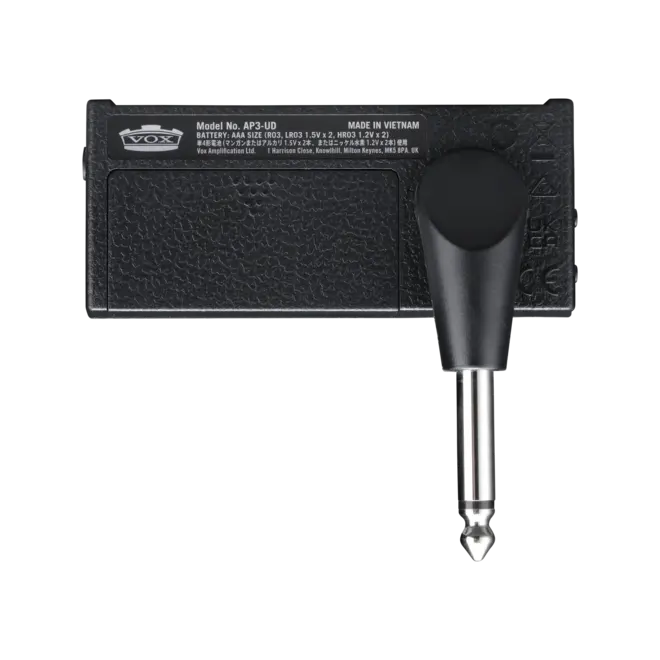 Vox amPlug 3 Practice Headphone Amplifier, UK Drive