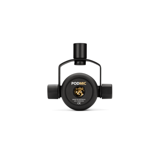 RODE PodMic Dynamic Podcasting Microphone, Black