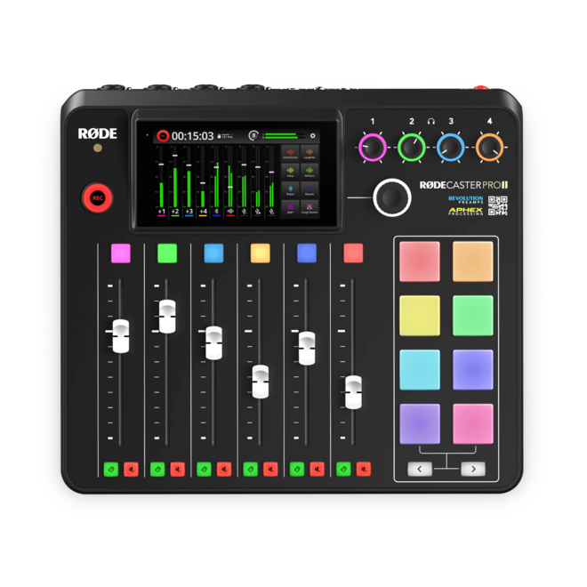 RODE RODECaster Pro II Podcast Production Studio