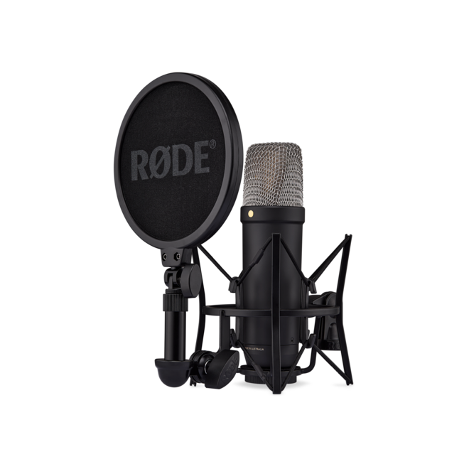 RODE NT1 5th Generation Studio Condenser Microphone, XLR/USB, Black
