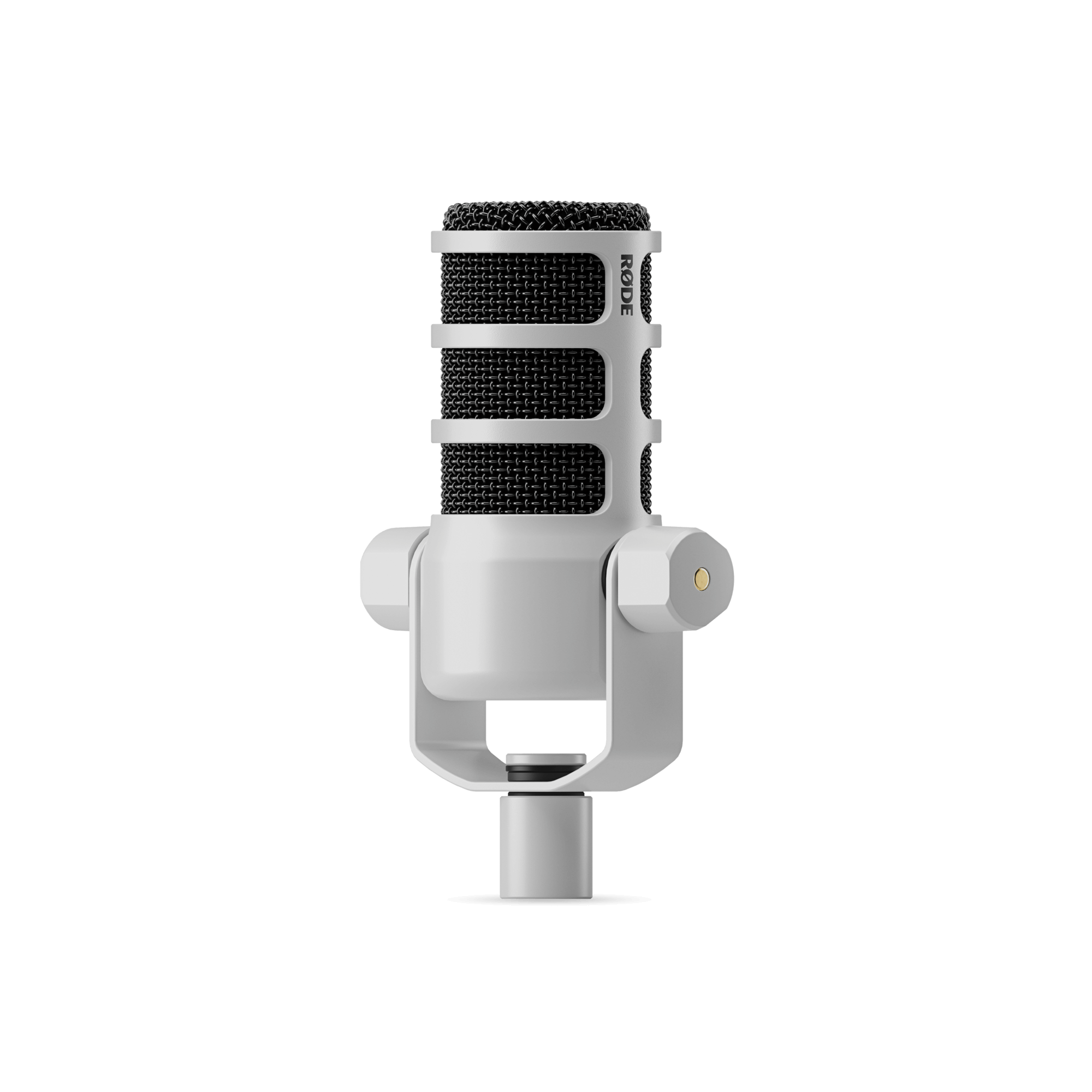 RODE PodMic Dynamic Podcasting Microphone, White - Janzen