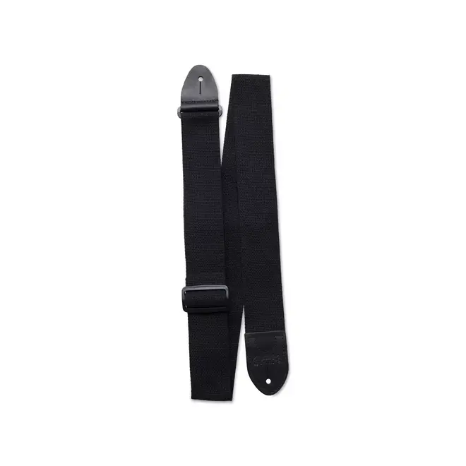 Martin 2” Cotton Weave Pickholder Guitar Strap, Black