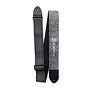 Martin 2” Paisley Denim Guitar Strap, Black